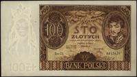 100 złotych  09.11.1934, Ser.C.G., nieświeży lew