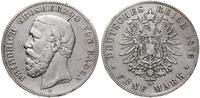 Niemcy, 5 marek, 1876 G