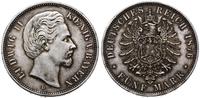 Niemcy, 5 marek, 1876 D