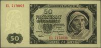 50 złotych 01.07.1948, Seria EL, piękne, Miłczak