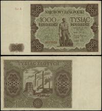 1.000 złotych 15.07.1947, seria A, numeracja 893