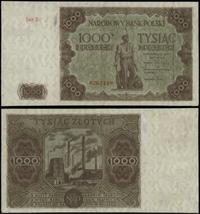 1.000 złotych 15.07.1947, seria D, numeracja 826