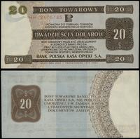 bon na 20 dolarów  1.10.1979, seria HH, numeracj