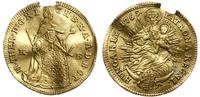 dukat 1765 KB, Kremnica, złoto 3.42 g, urwana za