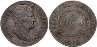 Francja, 5 franków, AN 12 (1803-1804)