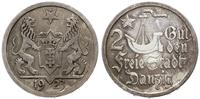 2 guldeny 1923, Utrecht, Koga, patyna, AKS 12, J