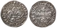 półgrosz (6 denarów) XV-XVI w., Aw: Lilia w roze