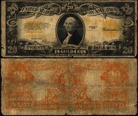 20 dolarów 1922, Gold Certificate, duży format, 