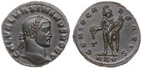 follis 308-309, Cyzicus, Aw: Popiersie cesarza w