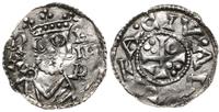 denar 1009-1024, Aw: Popiersie władcy w prawo, H