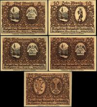 5, 10, 25, 50 i 75 fenigów ważne do 31.12.1922, 