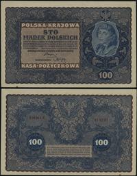 100 marek polskich 23.08.1919, seria I-Z, numera