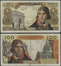 100 franków 1.09.1960, seria U 71 / 98368, numer