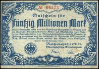 50 miliardów marek 28.09.1923, w lewym dolnym na