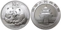 10 juanów 2009, Panda wielka, srebro próby '999'