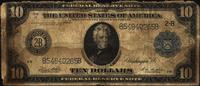 10 dolarów 1914, Federal Reserve Note, seria B, 