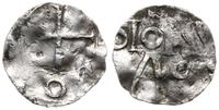 denar 983-1002, Aw: Krzyż grecki, ...TO..., Rw: 