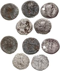 Cesarstwo Rzymskie, zestaw 5 x denar, I-II w. ne