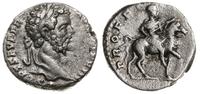 denar 197, Rzym, Aw: Głowa cesarza w wieńcu laur