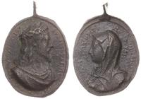 medalik religijny z uszkiem, Aw: Popiersie Jezus