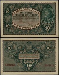 10 marek polskich 23.08.1919, seria II-EK, numer