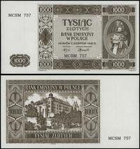 1.000 złotych 1.08.1941, MCSM 757 - KOPIA nie wp