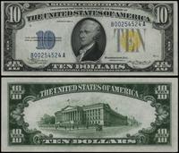 10 dolarów 1934, seria B 00254524 A, żółta piecz