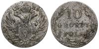 Polska, 10 groszy, 1825 IB