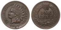 1 cent 1887, Filadelfia, typ Indian Head, patyna