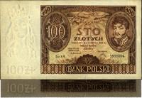 100 złotych 2.06.1932, Seria AN, znak wodny dwie