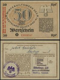 50 fenigów 1940-1941, seria K, numeracja 9008547