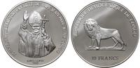 10 franków 2000, 20. rocznica wizyty papieża Jan