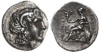 drachma 323-281 pne, Efez, Aw: Głowa Aleksandra 