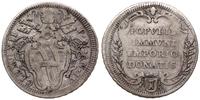 teston 1733, Rzym, srebro 7.80 g, Berman 2629
