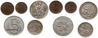 Czechosłowacja, zestaw 5 monet