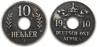 Niemcy, 10 halerzy, 1910 J