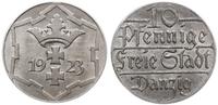 10 fenigów 1923, Berlin, piękna moneta w pudełku