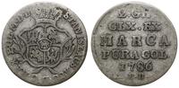 Polska, półzłotek (2 grosze srebrne), 1786 EB