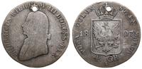 4 grosze 1807 A, Berlin, moneta przedziurawiona,