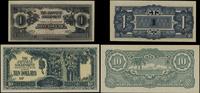 Malezja, zestaw: 1 i 10 dolarów, 1942-1944