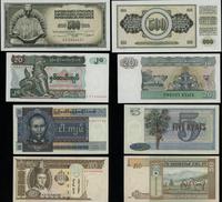 zestaw różnych banknotów, zestaw 13 banknotów: