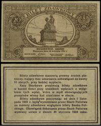 Polska, 20 groszy, 28.04.1924