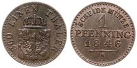 Niemcy, 1 fenig, 1856 A