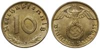 Niemcy, 10 fenigów, 1937 J