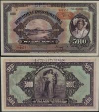 Czechosłowacja, 5.000 koron, 6.07.1920