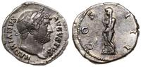 denar 125-128, Rzym, Aw: Głowa cesarza w prawo, 