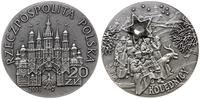 20 złotych 2001, Warszawa, Kolędnicy, srebro oks