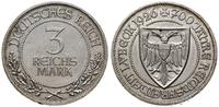 3 marki 1926 A, Berlin, moneta delikatnie czyszc
