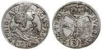 Austria, 3 krajcary, 1663