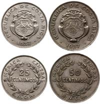 zestaw 2 monet 1937, Londyn, w skład zestawu wch
